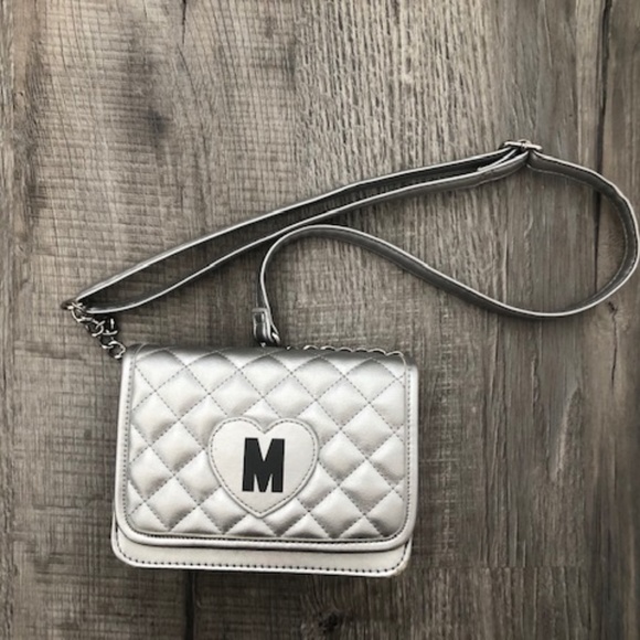 girls silver purse